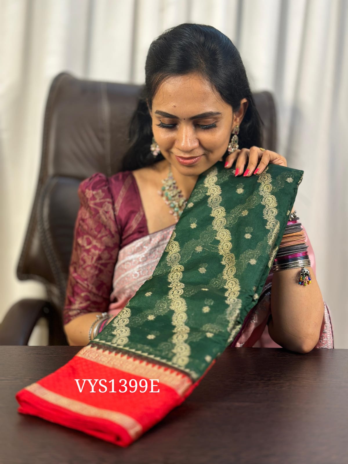 Warm silk sarees offer saree