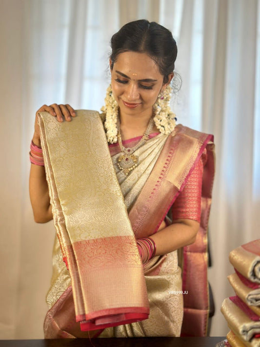 Semi katan silk saree