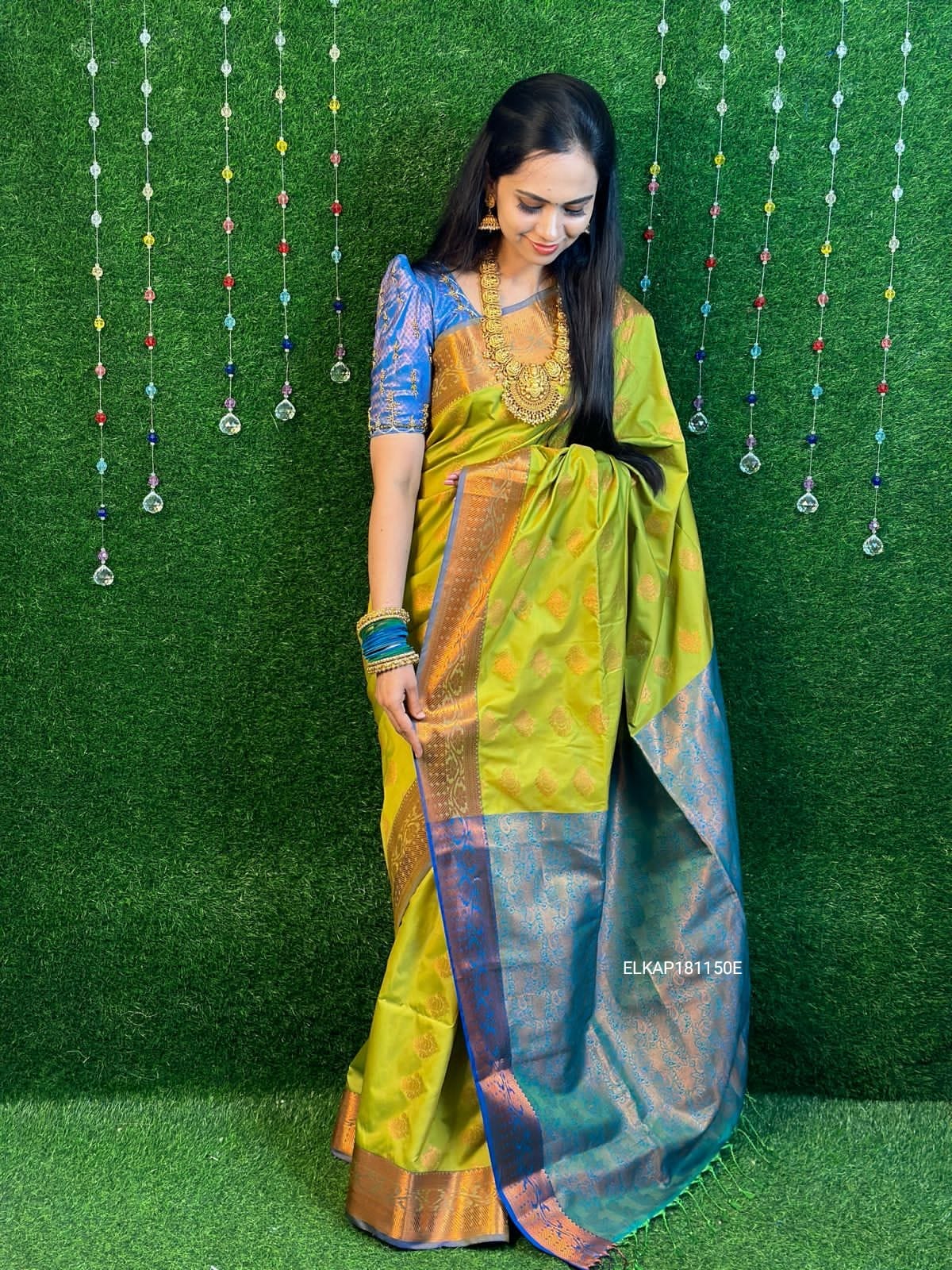 Kanchi semi soft silk saree