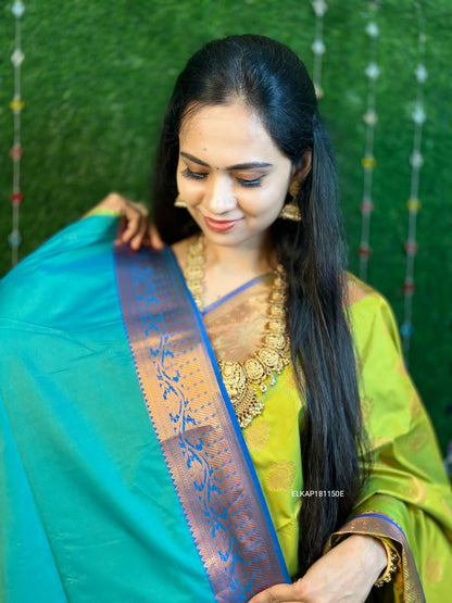 Kanchi semi soft silk saree