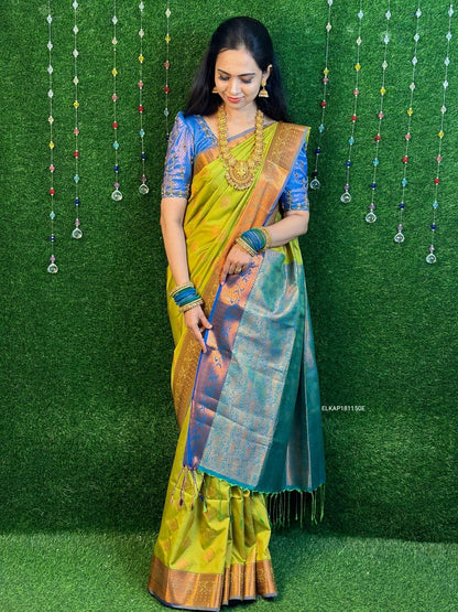 Kanchi semi soft silk saree.XXX