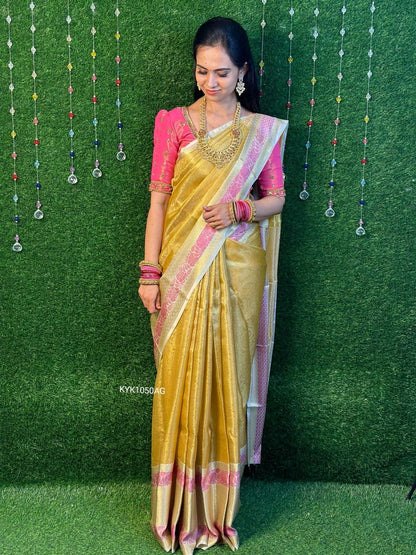 Katan semi silk saree