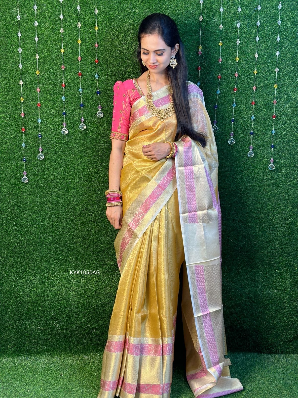 Katan semi silk saree