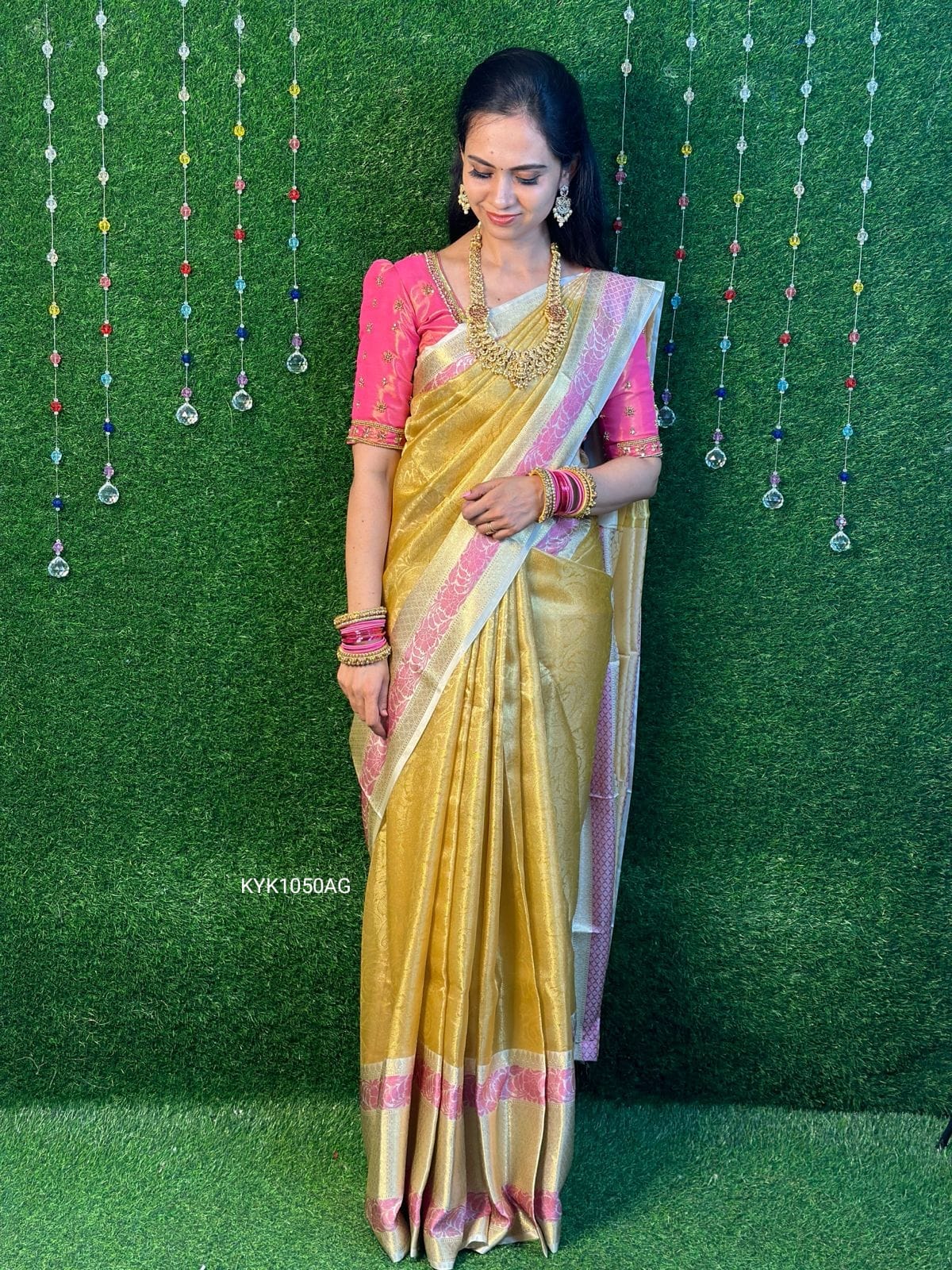 Katan semi silk saree