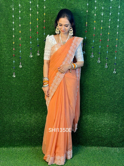 Georgette saree. YYY