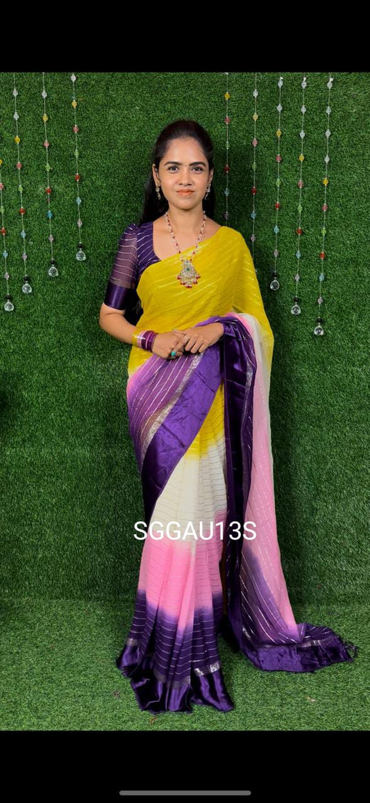 Georgette saree