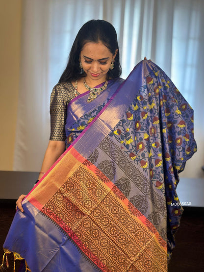 Semi soft silk saree.❌