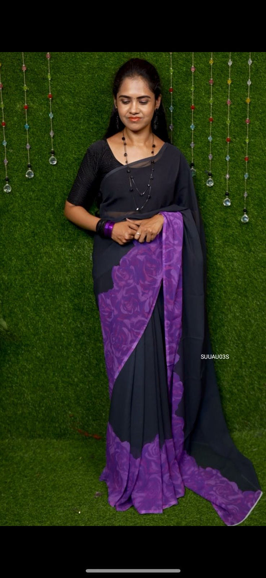 Chiffon saree.YYY