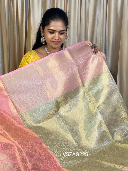 Bridal and engagement wear tissue sarees.YYY