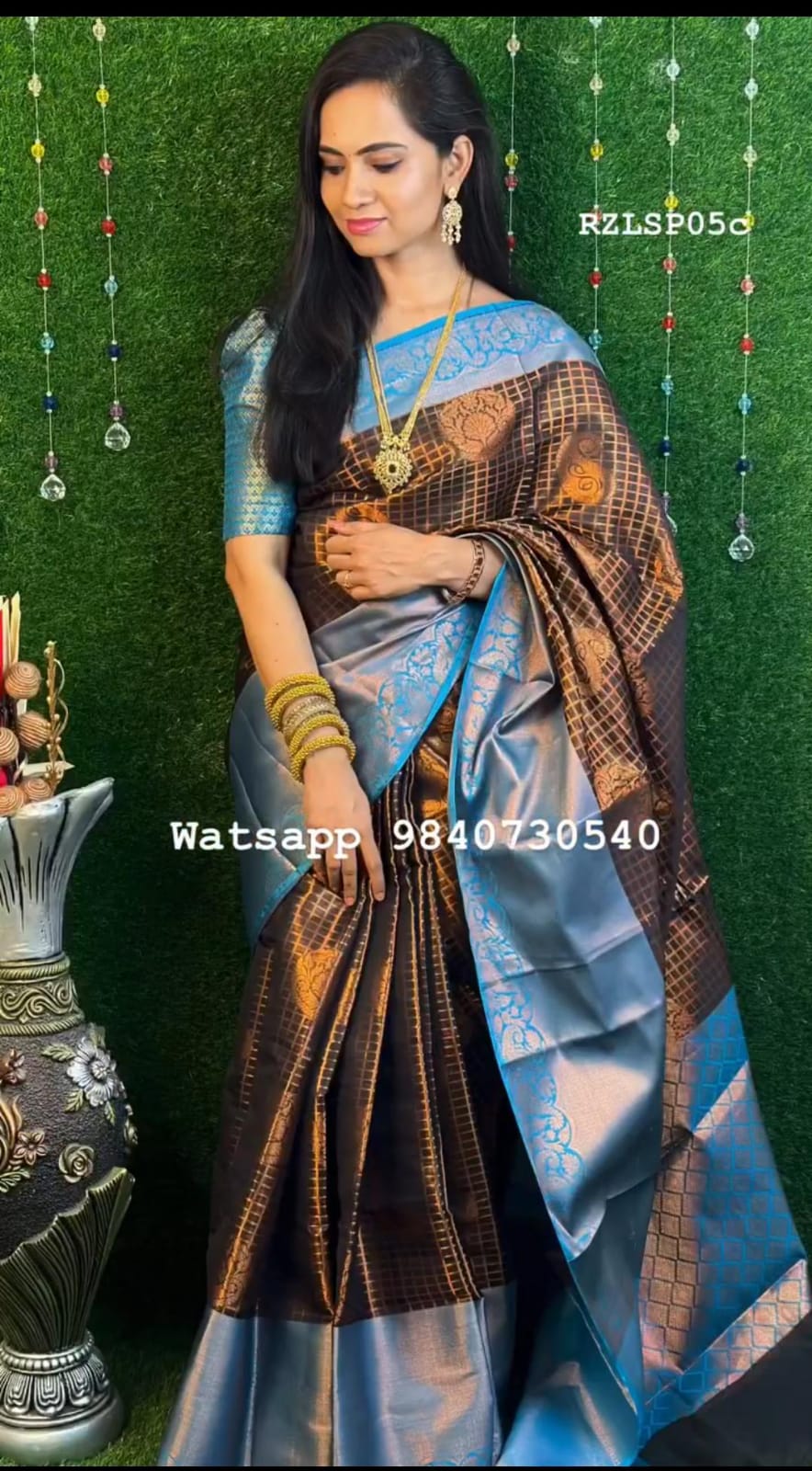 Katan silk saree