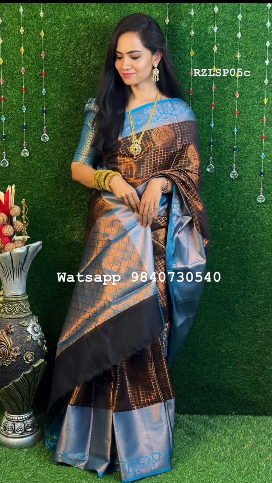 Katan silk saree