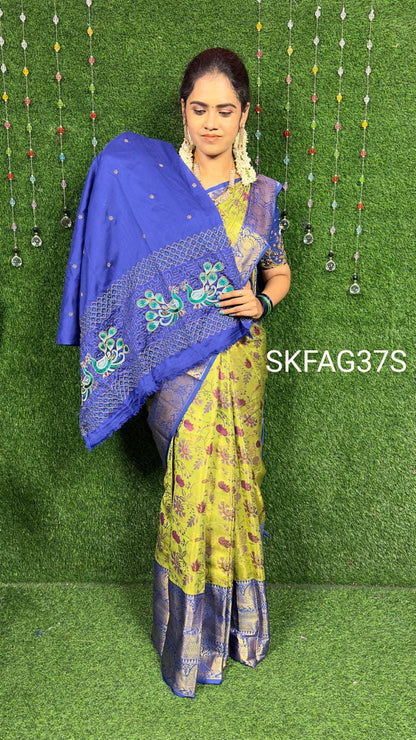 Semi silk saree.XXX