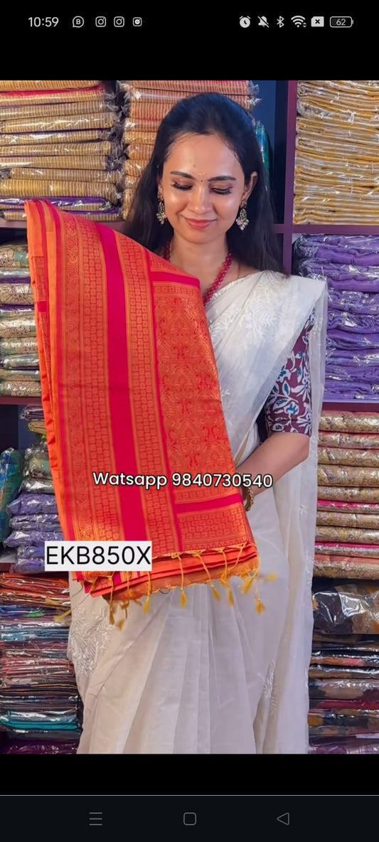 Kanchi Semi silk saree❌