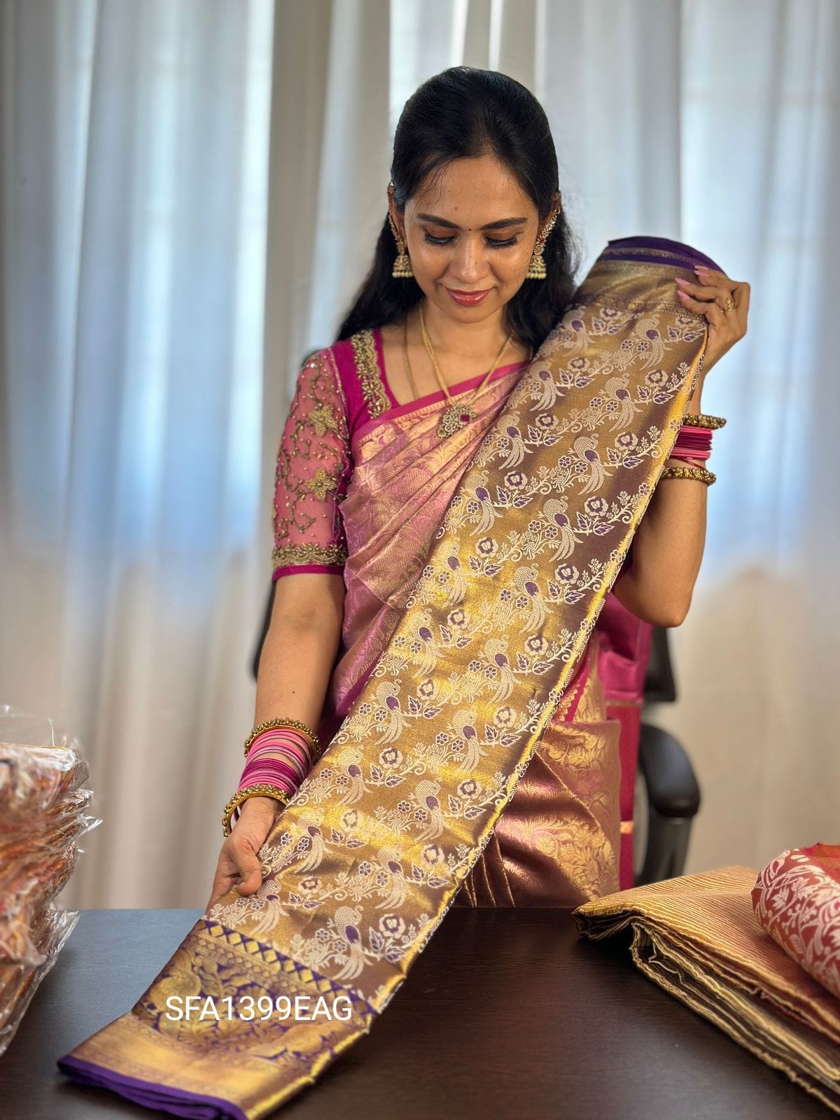 Semi silk saree🥰