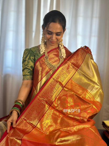 Kanchi bridal semi silk/vairaoosi