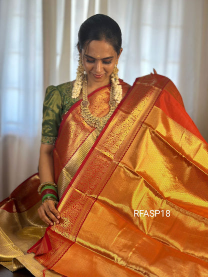 Kanchi bridal semi silk/vairaoosi