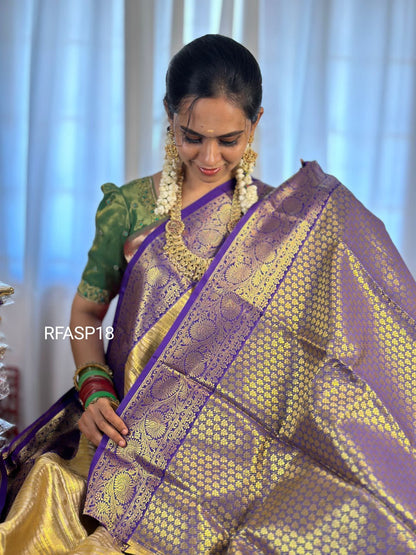 Kanchi bridal semi silk/vaira oosi