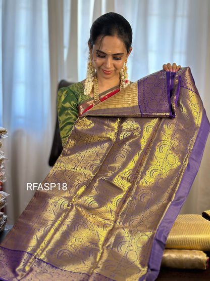 Kanchi bridal semi silk/vaira oosi