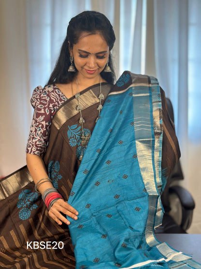 Soft cotton mix saree