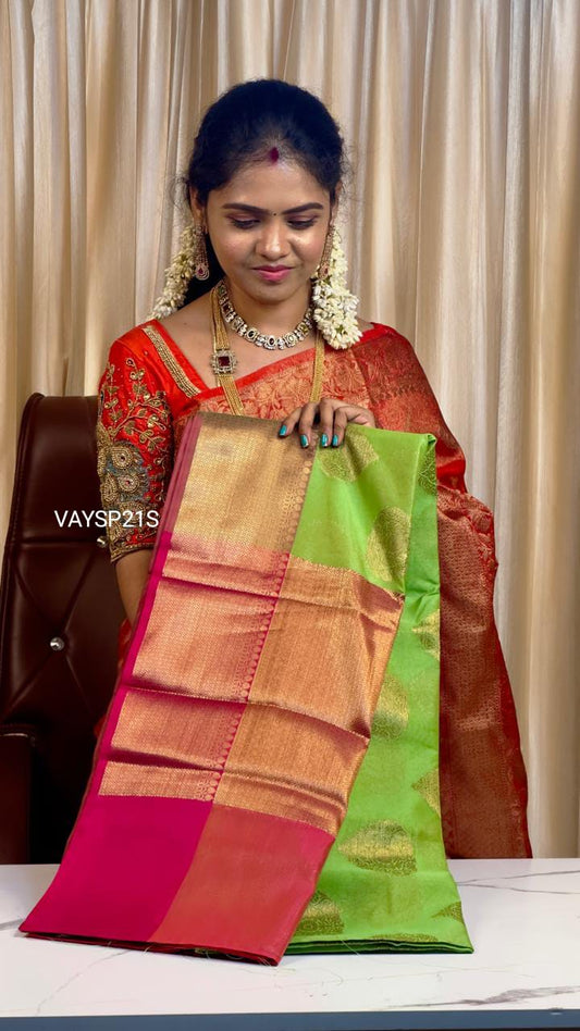 Silk cotton sarees.