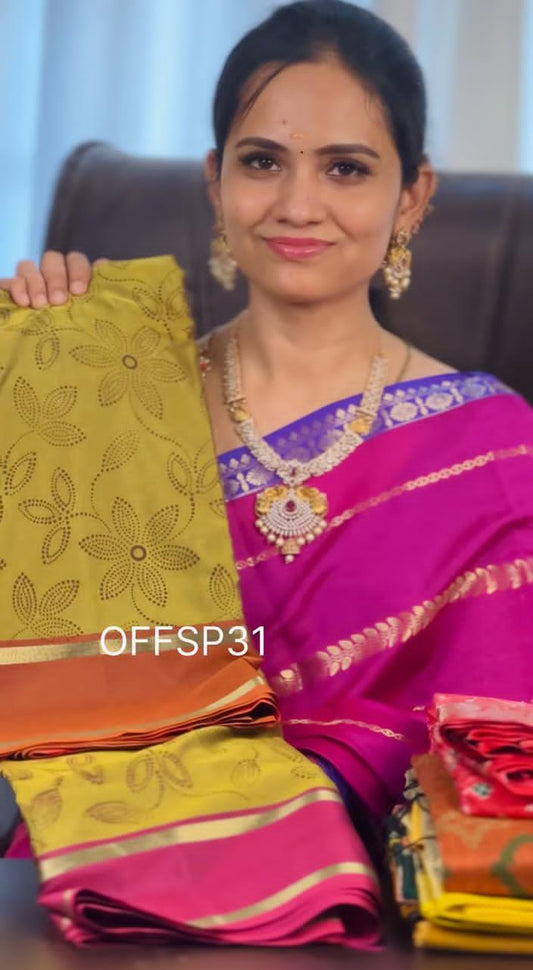 Semi soft silk