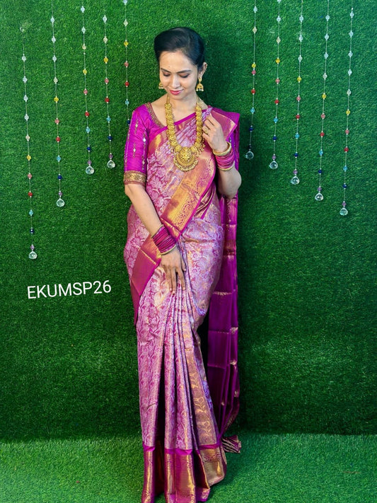 Kanchi semi silk sarees