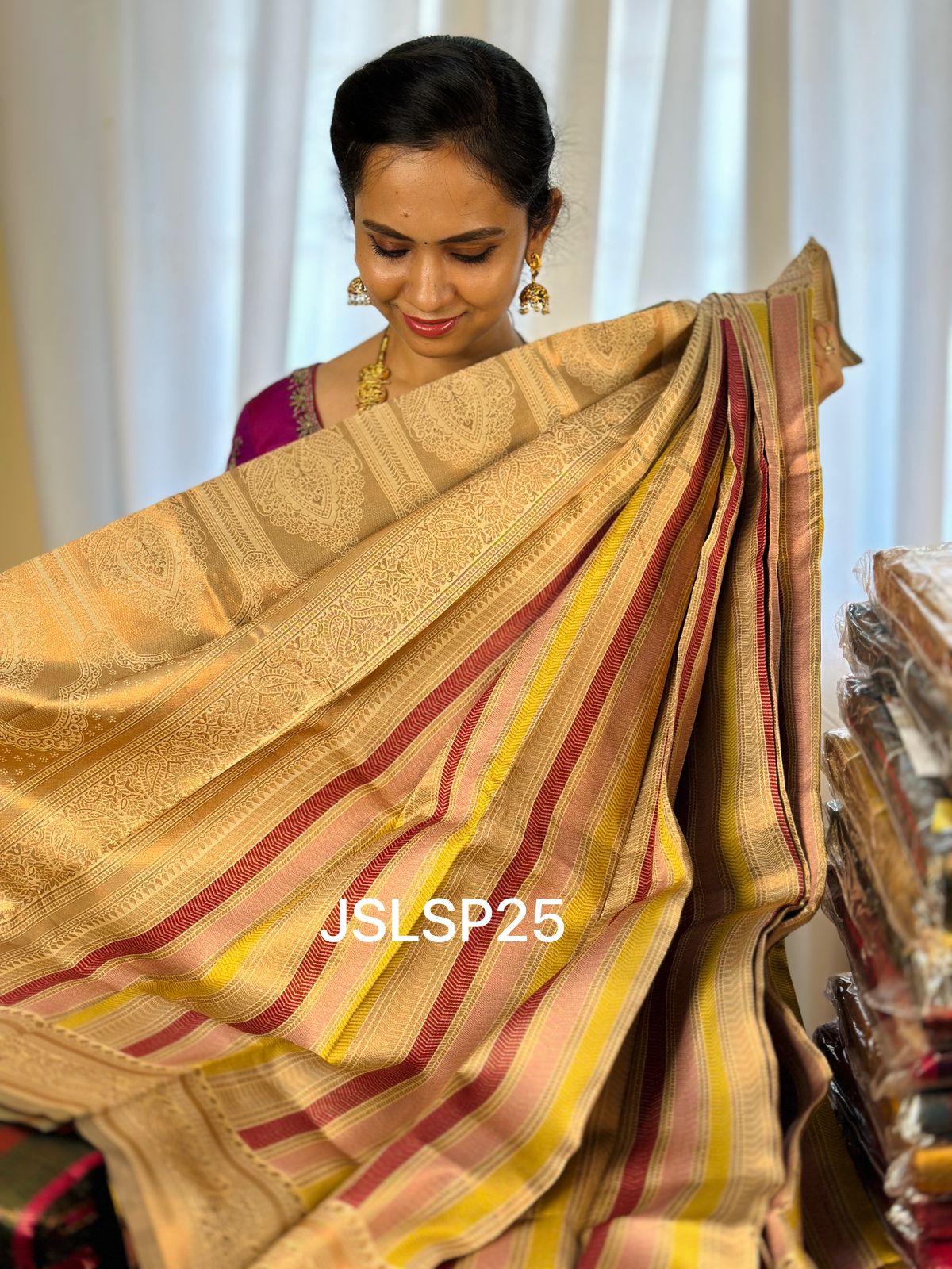 Kanchi semi silk saree