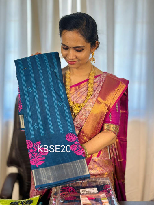 Soft cotton mix saree