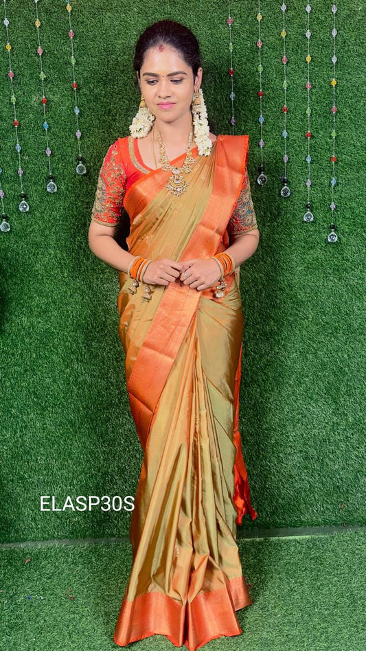 Kanchi semi silk saree