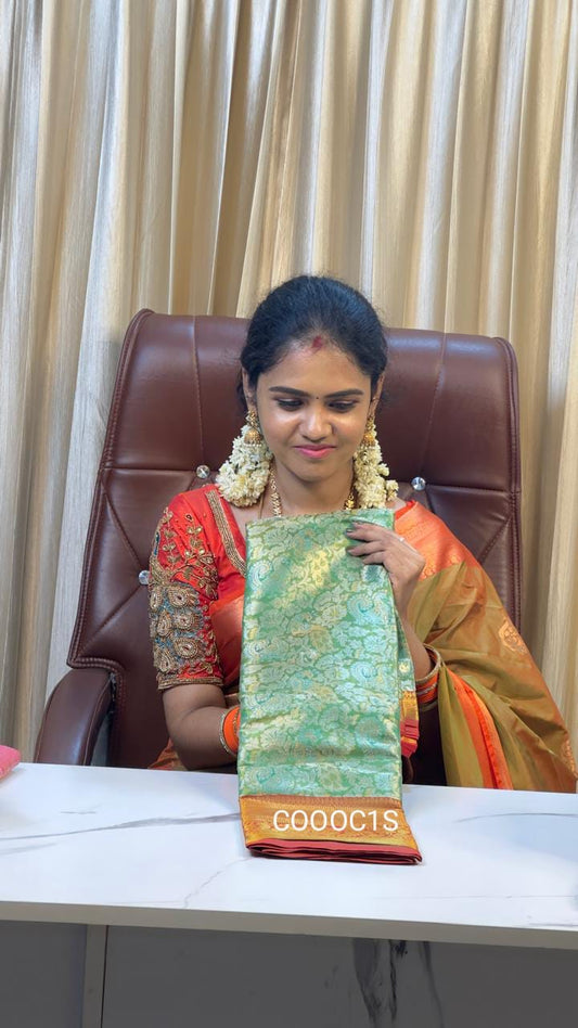 Semi silk saree🥰