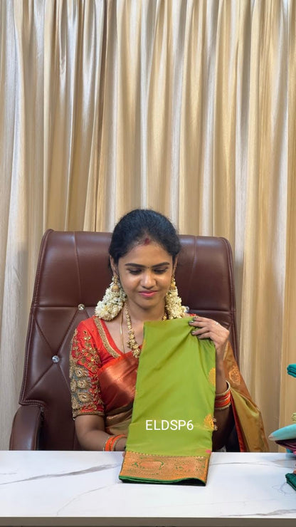 Kanchi semi silk saree