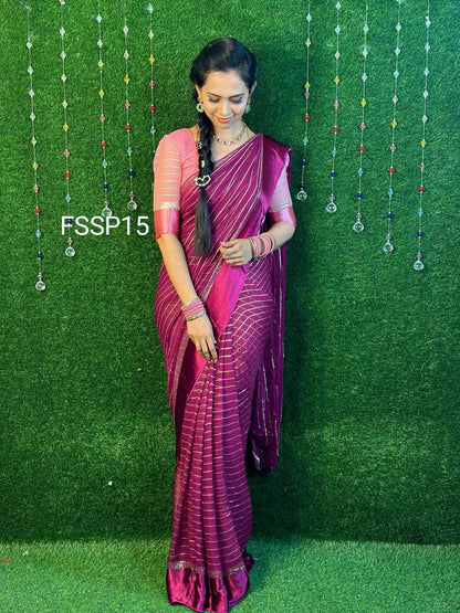 Viscose Georgette saree