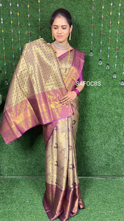 *Kachipuram semi silk*