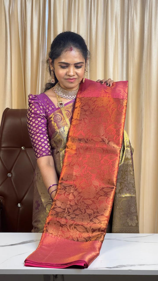 Katan silk Grand sarees 🥰