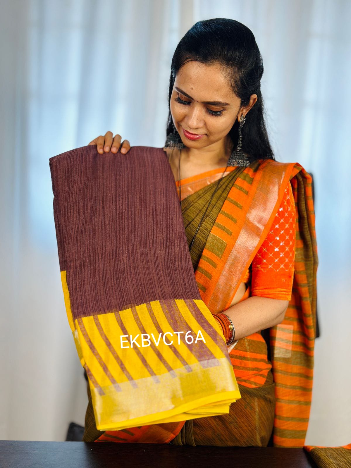 Soft cotton saree