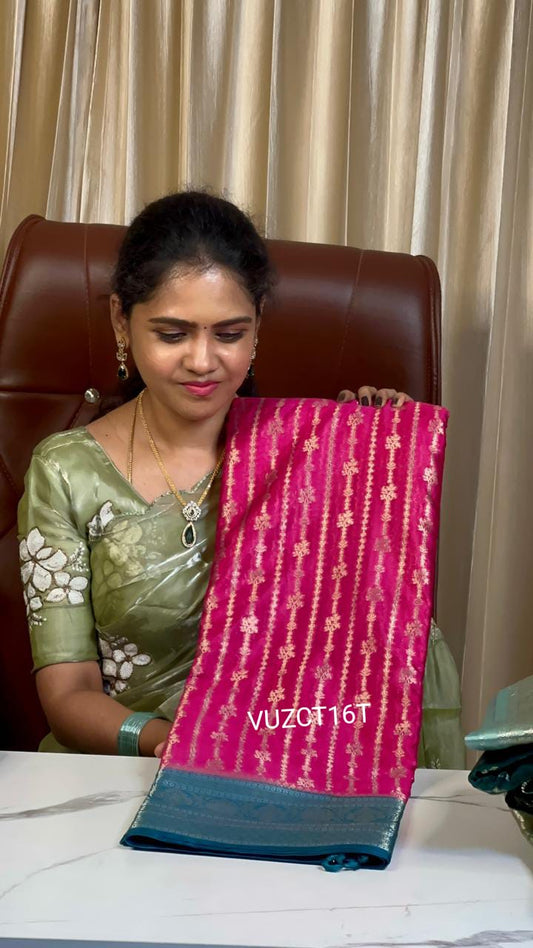 Warm silk saree