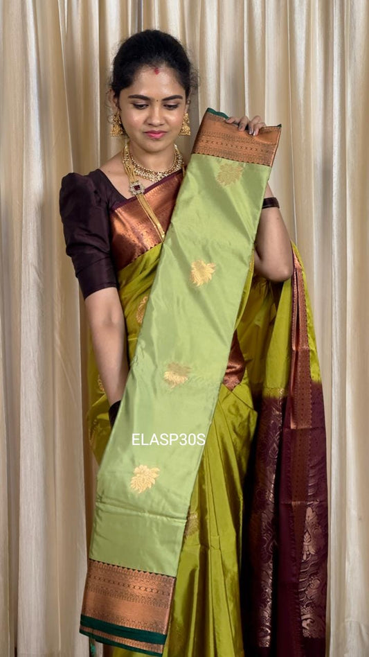 Kanchi semi silk saree