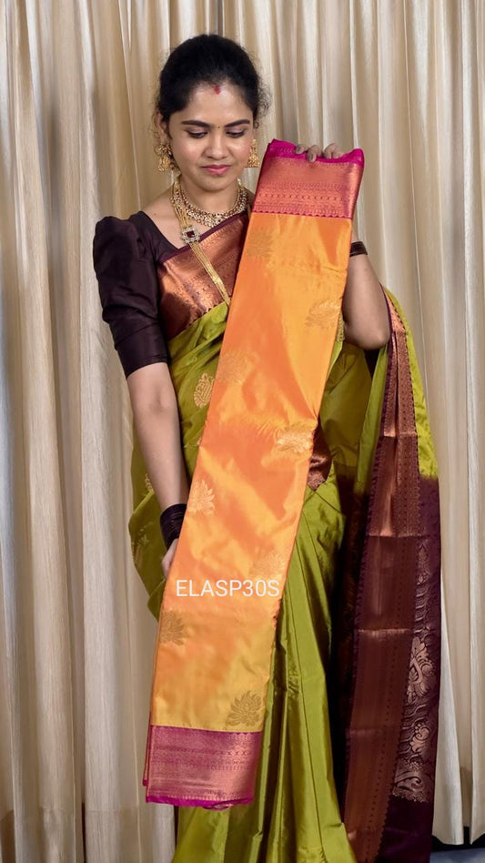 Kanchi semi silks saree