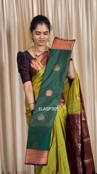 Kanchi semi silk saree