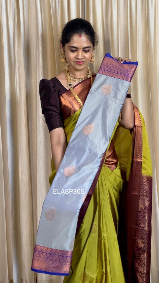 Kanchi semi silk saree