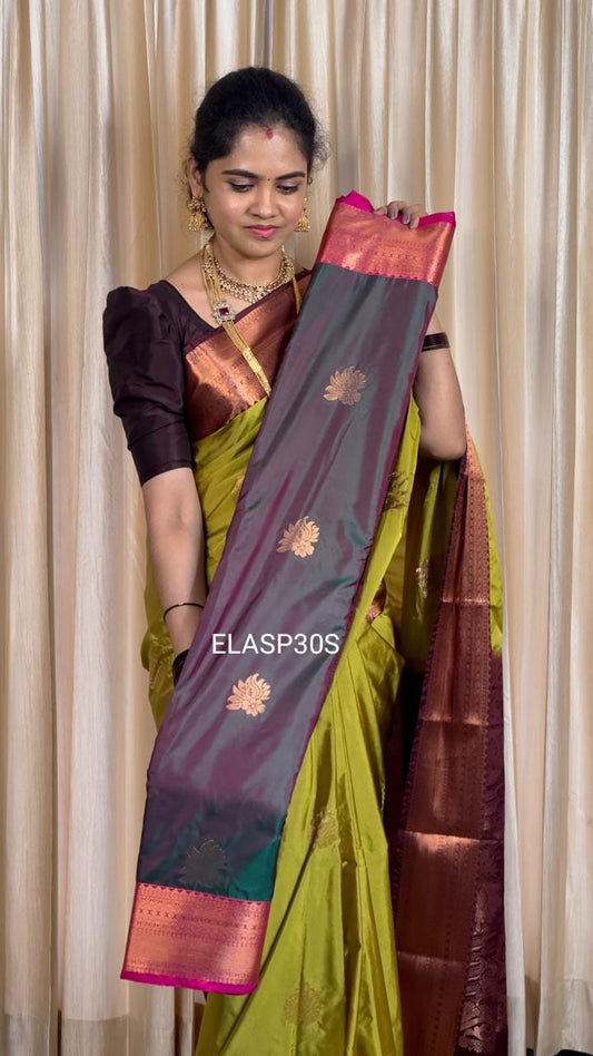 Kanchi semi silk saree