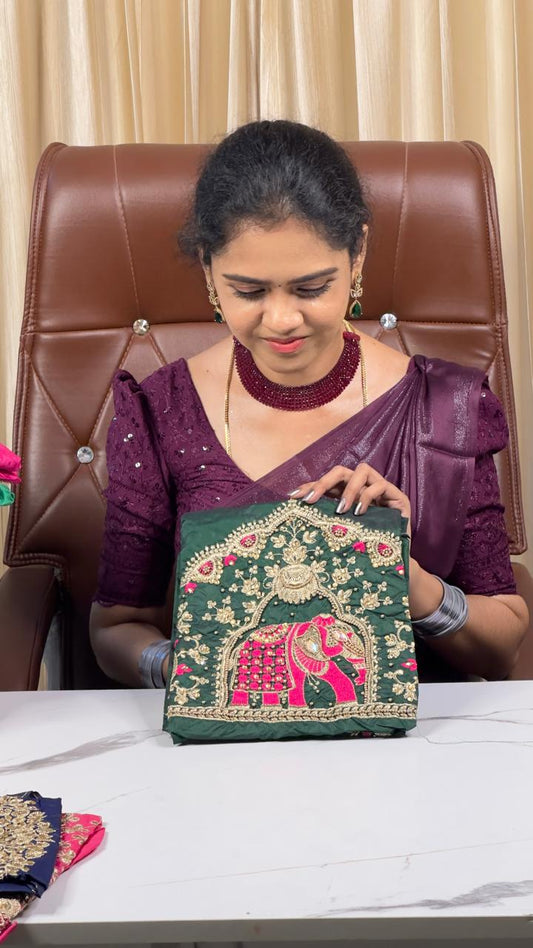 Embroidery blouse