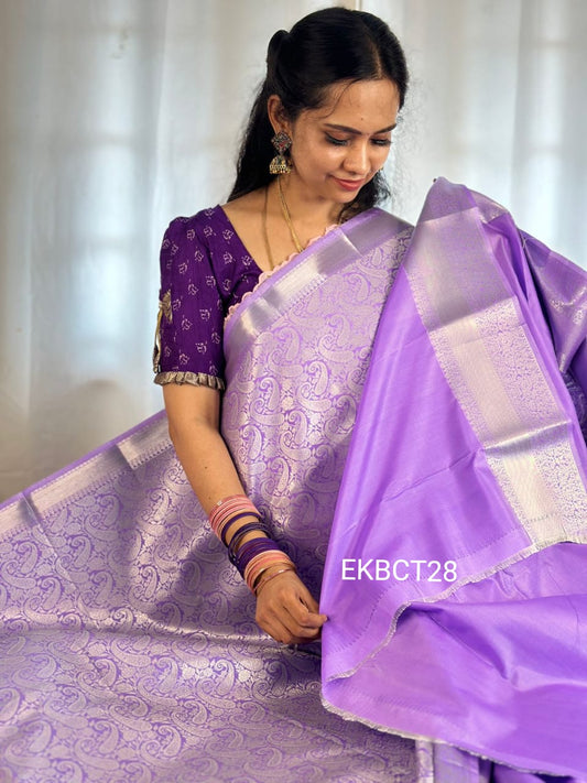 Premium Kanchi semi soft silk bridal saree