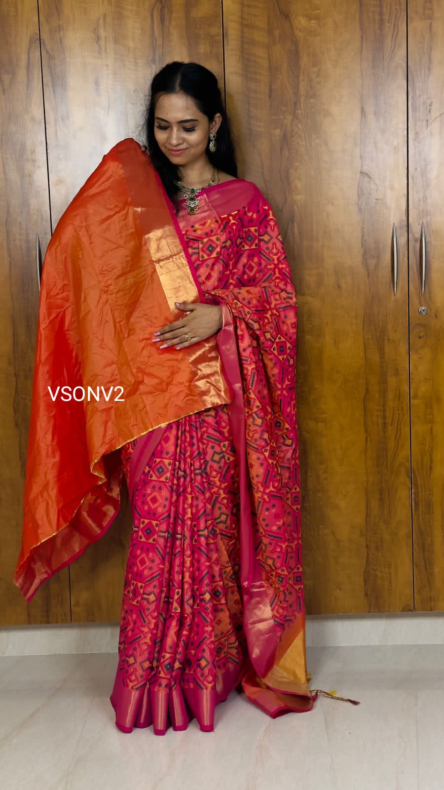 Patola soft semi silk saree 🥰