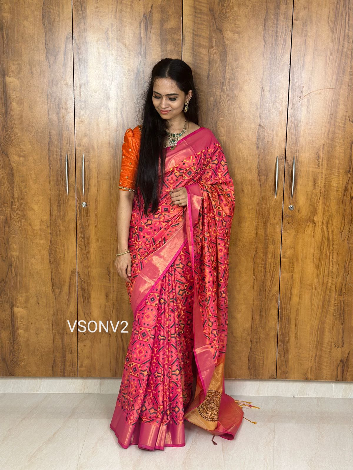 Patola soft semi silk saree 🥰