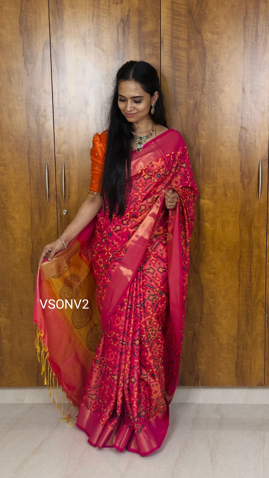 Patola soft semi silk saree 🥰