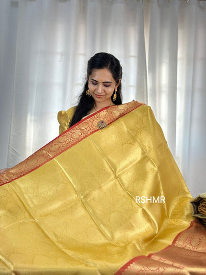 Banarsi tissue silk saree prebook