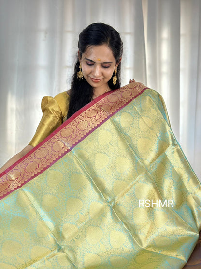 Banarsi tissue silk saree