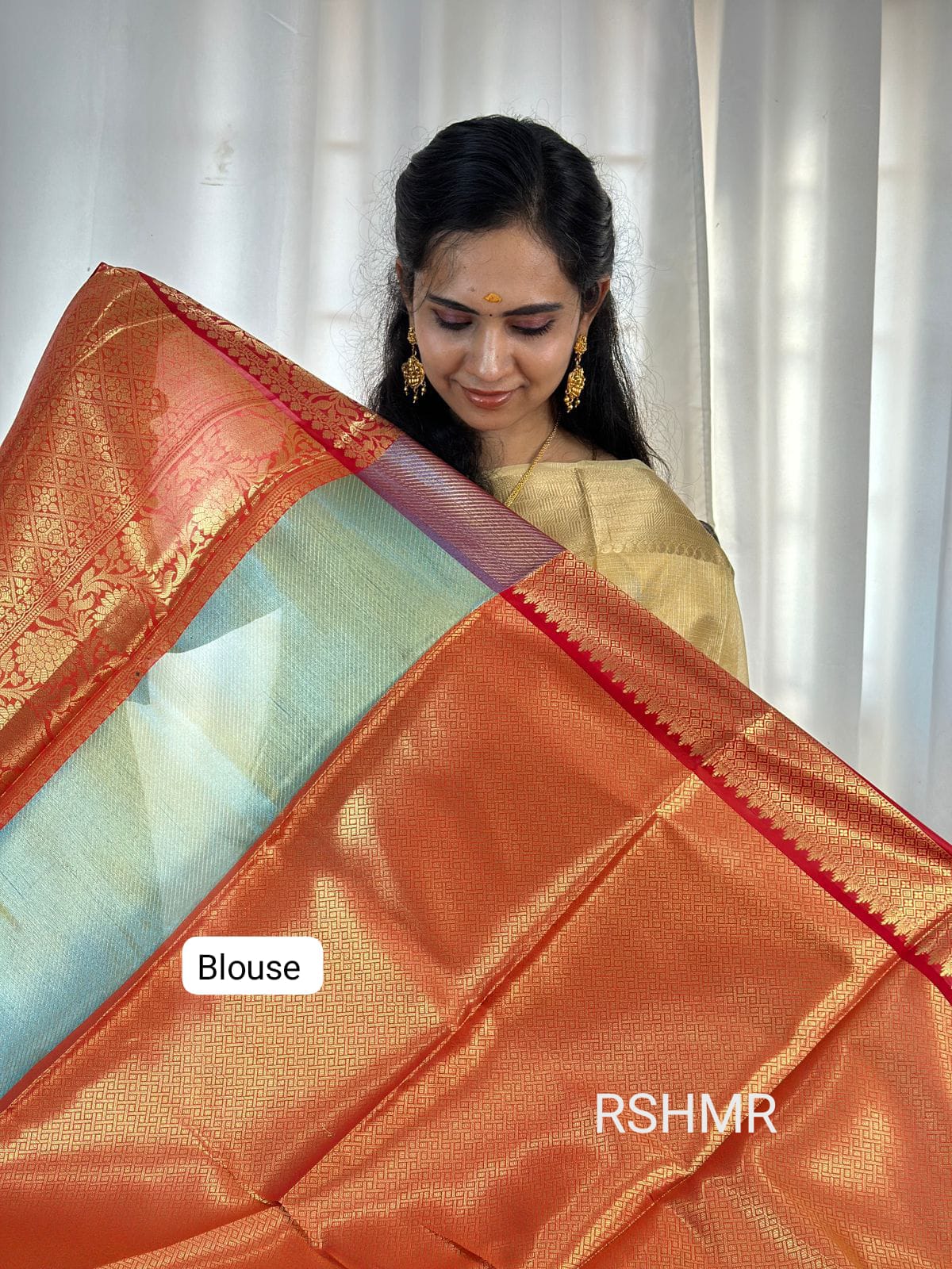 Banarsi tissue silk saree