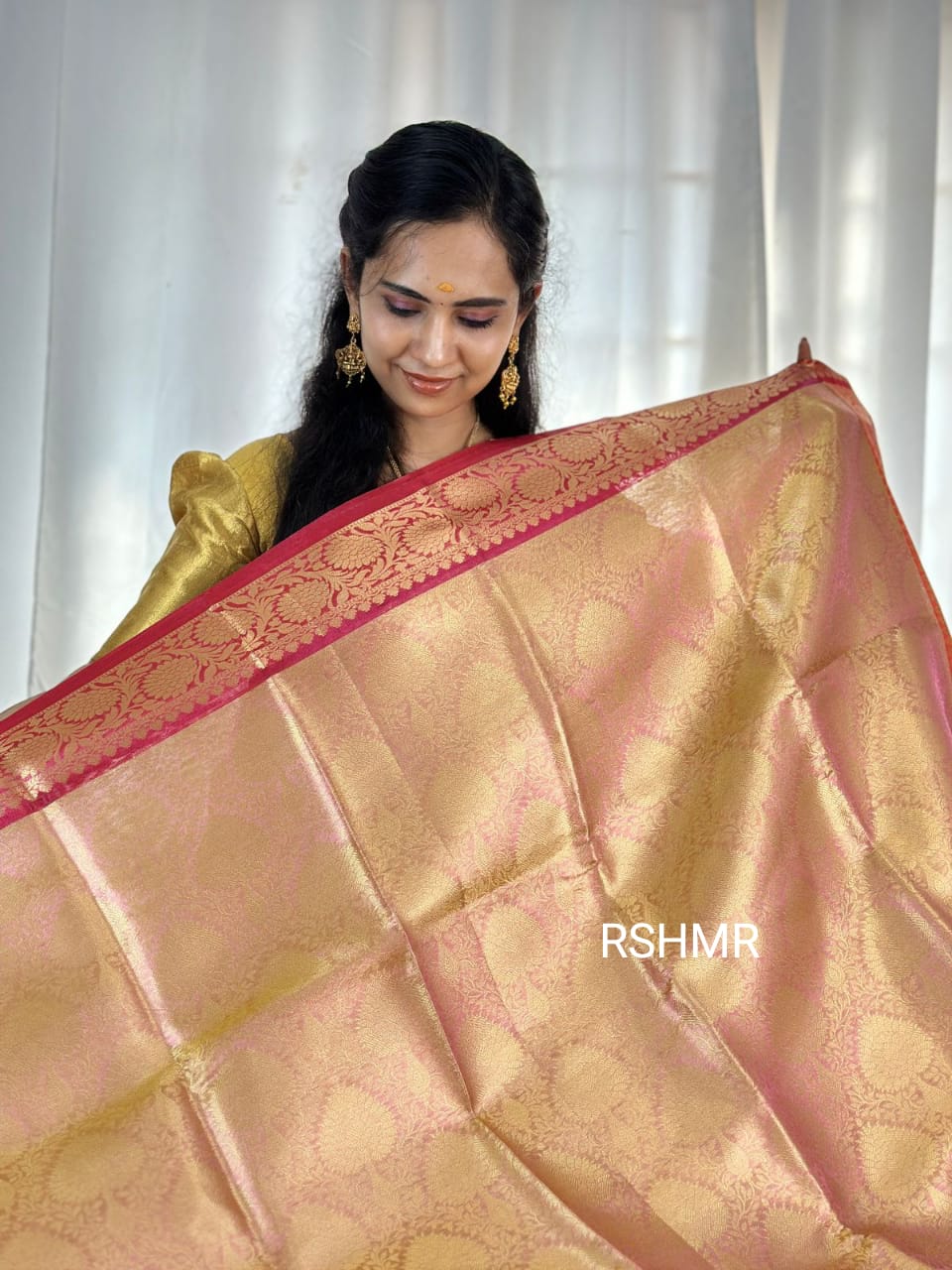 Banarsi tissue silk saree